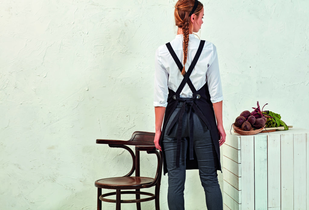 Cross Back Bib Apron